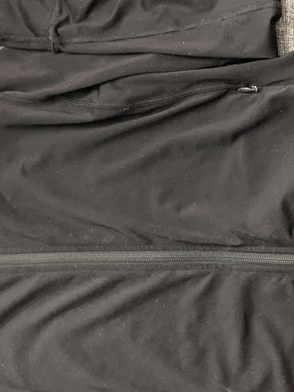 Lole Black Lightweight Zip Jacket